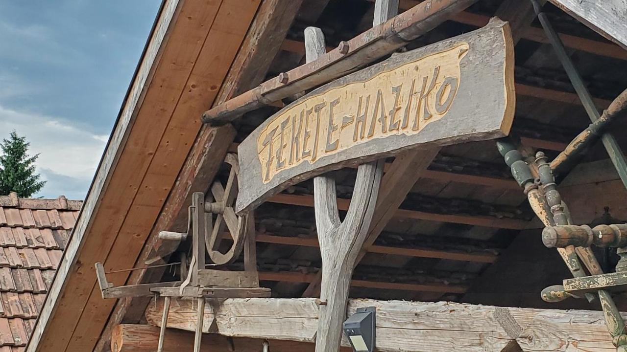 Casa Rustic Feher & Fekete Vendeghazak Sovata Eksteriør billede