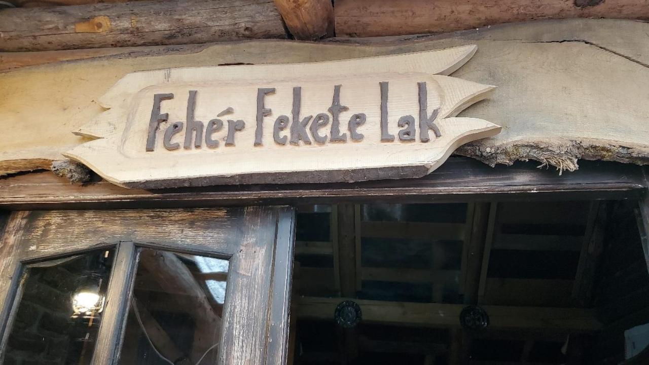 Casa Rustic Feher & Fekete Vendeghazak Sovata Eksteriør billede